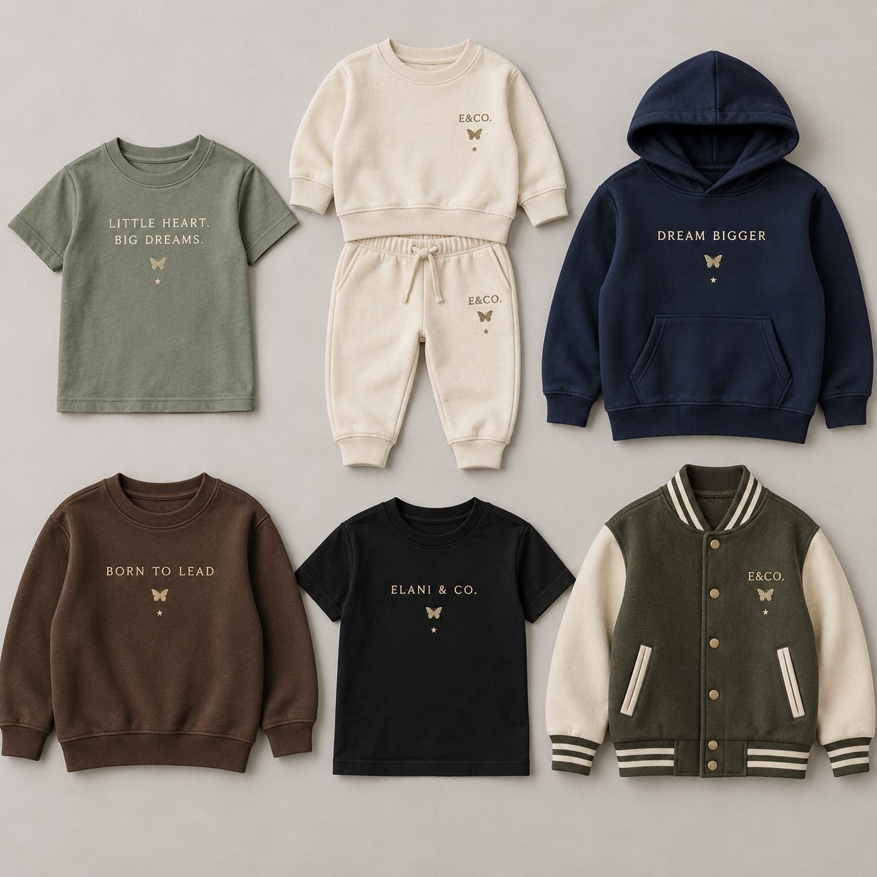 Elani and Co. boys clothing collection