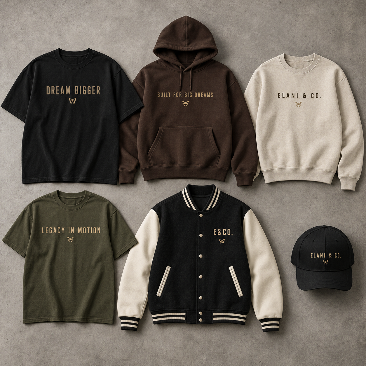 Elani and Co. men's Legacy in Motion clothing collection